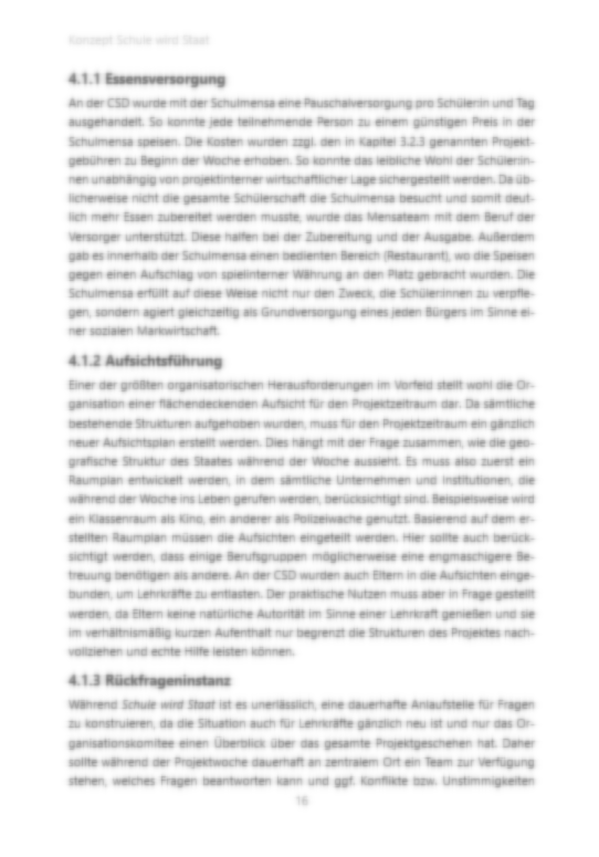 Beispielseite aus dem Gesamtkonzept